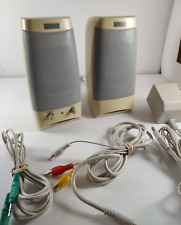 Vintage Altec Lansing ACS95W/GCS100 Multimedia Computer Speaker System W/ Cables picture