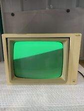 Vintage Apple Computer Monitor Monochrome Green A2M2010 Works picture