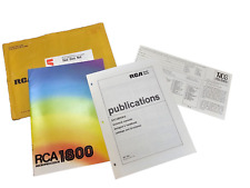 Vintage RCA 1800 Microprocessor Technical Manual & Literature picture
