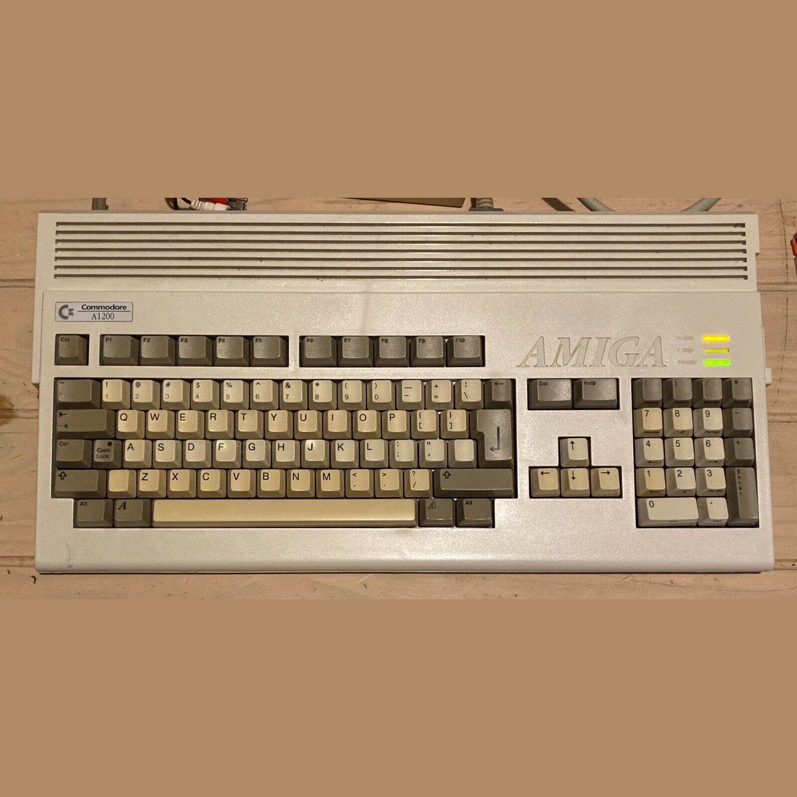 Commodore Amiga 1200 + MB1230XA 68030 50mhz + 8MB RAM + 120MB hard drive