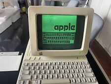 Vintage Apple IIc Portable Computer With Box Manual And Disks.  Tested Working picture