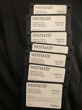 Westmate 6.2.1 ￼ For Apple Macintosh law school version 1998. Vintage￼ 7 Disks picture