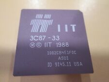 IIT 3C87-33 387 FPU for 386 CPU 33Mhz vintage FPU picture