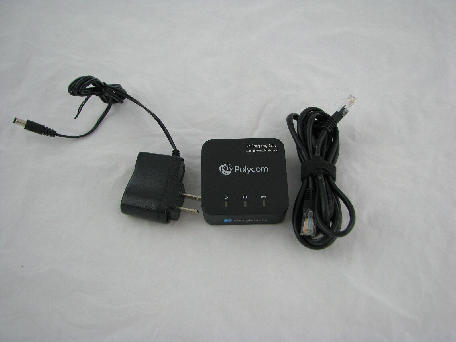 Polycom OBi200 Obihai 1-Port VoIP Adapter W/ Google Voice