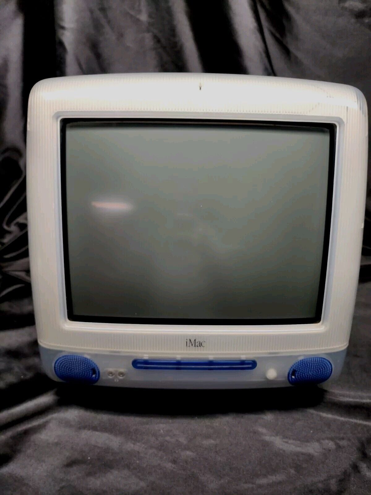 Vintage 2000 Apple iMac G3 M5521 Blue  All In One Computer Tested Works