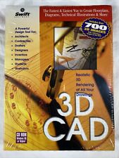 Vintage 1999 Swift Drawing Software 3D CAD (CD ROM Windows 95) SEALED BRAND NEW picture