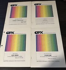Atari APX manuals 400 800 XL XE Computer Starware Downhill Fog Index Cash Flow picture