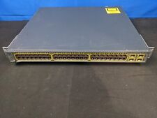 Cisco 3750G WS-C3750G-48TS-E 48 Port Gigabit Ethernet Switch 1 BAD STACK port picture