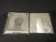 2 CD ROM Cartridge Drive Caddy Vintage Apple Holder Case Load Tray Vintage picture