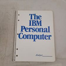 IBM Notebook Spiral Paper Vintage Personal Computer 80s 90s picture