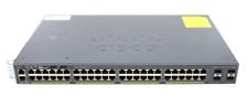 Cisco Catalyst 2960X 48x RJ45 4x SFP Gigabit Switch WS-C2960X-48TS-L V05 picture