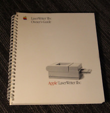 Apple LaserWriter IIsc Owner's Guide Vintage Retro Apple Manual picture