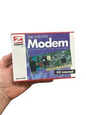 ZOOM 3030 56K  Modem  V.92/V.90 PCI INTERNAL Dialup Modem Vintage picture