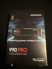 SAMSUNG 2TB SSD 990 PRO, PCIe 4.0 M.2 2280, Seq. Read Speeds Up-to 7,450MB/s picture