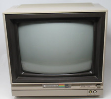 VINTAGE COMMODORE CRT COLOR VIDEO MONITOR 1702, BUILT-IN SPEAKERS RETRO GAMING picture