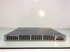 Cisco WS-C3750X-48P-S 48-Port Gigabit Ethernet PoE+ Managed Switch w/ C3KX-NM-1G picture