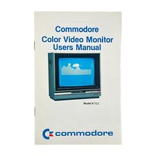 VTG 1983 Commodore Color Video Monitor 1702 User's Manual picture