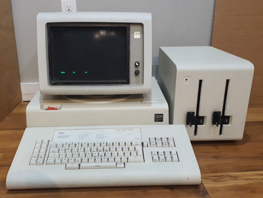 Vintage IBM DisplayWriter 6580 Computer - TESTED - WORKING CONDITION - COMPLETE