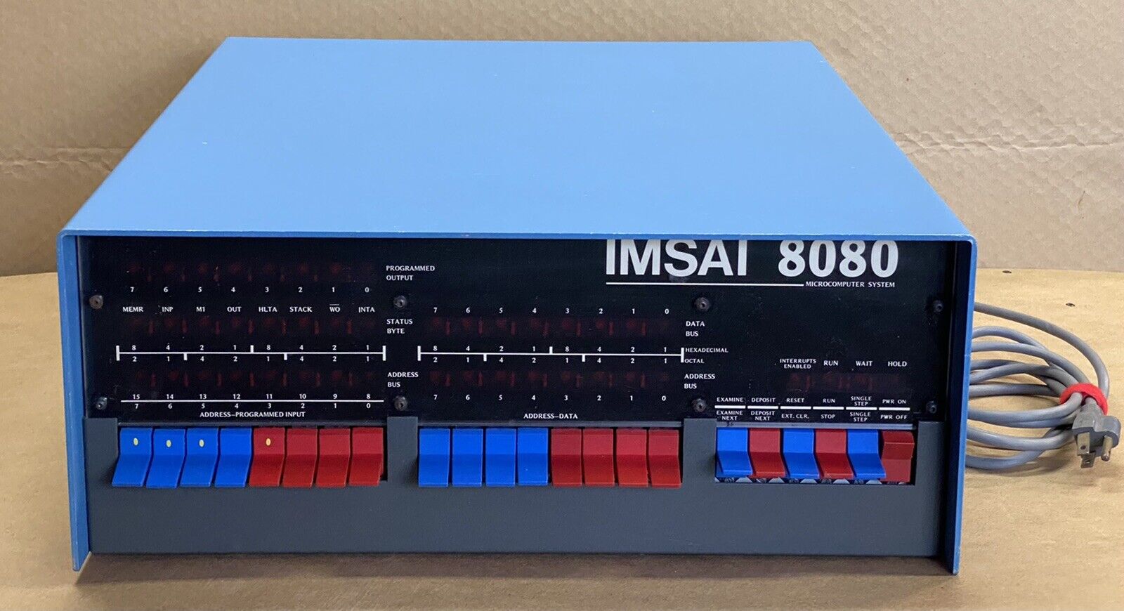 Vintage IMSAI 8080 Computer Low SN #47 Beautiful Machine Very Clean