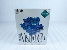 Microsoft Windows Visual C++ Version 2.0 Vintage PC Computer Software NEW SEALED picture