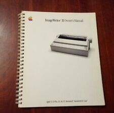 Vintage Apple ImageWriter II Owners Guide (030-2002-D) Made in Japan picture