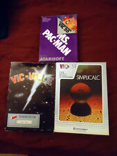 Vintage COMMODORE Vic-20 Software Lot / 3 Items SEE PHOTOS picture