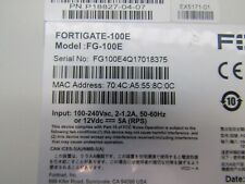 Fortinet FortiGate 100E Security Appliance Firewall (FG-100E) picture