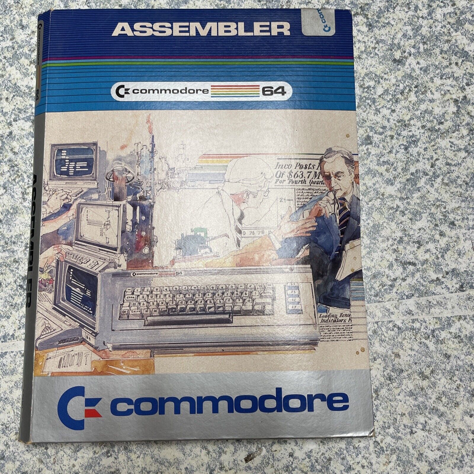 Vintage Commodore 64 Macro Assembler Software And Booklet