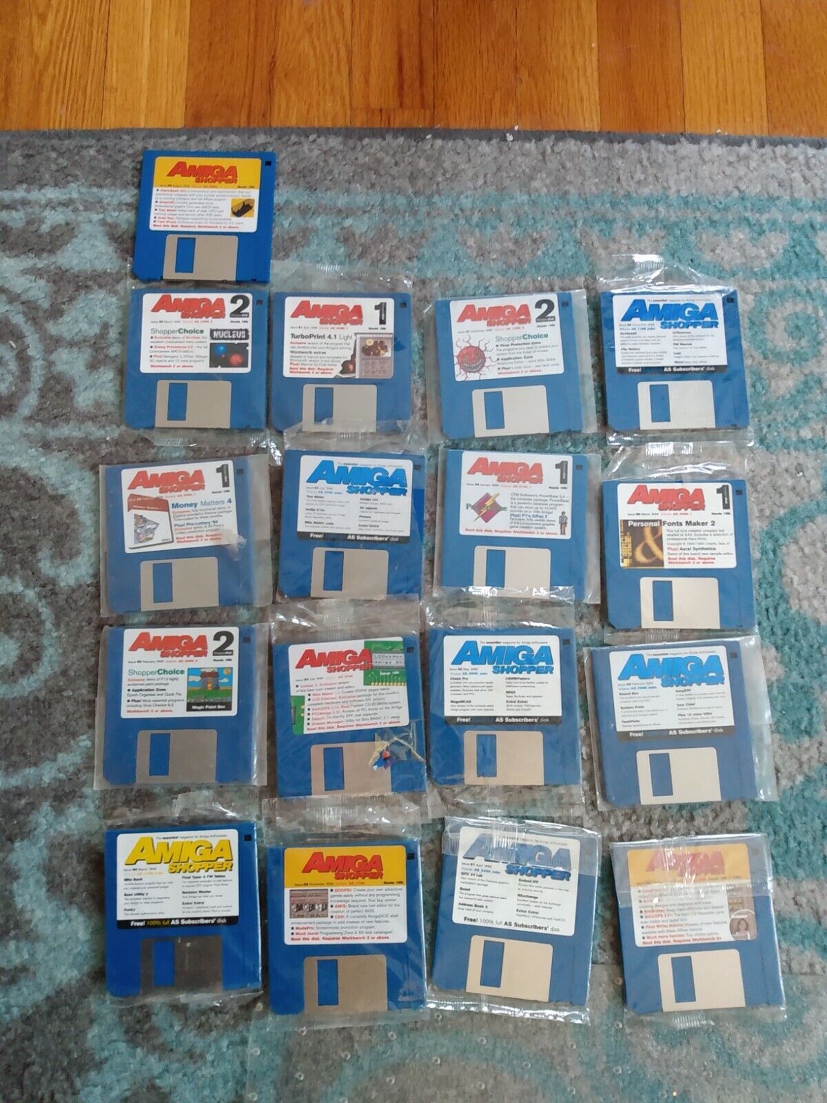 Amiga Shopper Program Disks for the Commodore Amiga