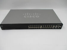 Genuine Cisco SF300-24P 24-Port 10/100 PoE Managed Ethernet Switch SRW224G4P-K9 picture