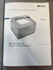 Vintage HP Hewlett Packard OEM Laserjet 5 Printer User's Manual picture