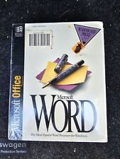 Vintage Microsoft Word, NIB, 3.5