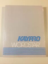 Vintage 1983 KAYPRO WORDSTAR Software Manual (NO DISK) picture