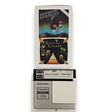 Vintage 1983 Original Defense Command & Stellar Escort Games Floppy for TRS-80 picture