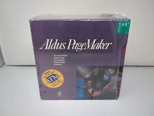 Aldus Pagemaker 4 & Adobe type manager 3.5 & 5.25 complete in box vintage  picture