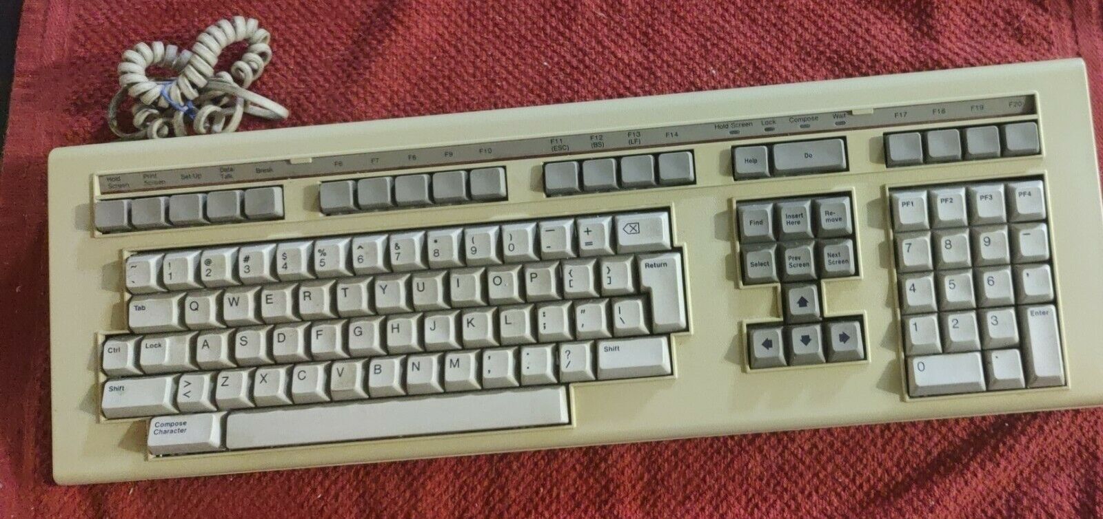 Vintage Digital Equipment DEC LK201 EE Mechanical Computer Keyboard