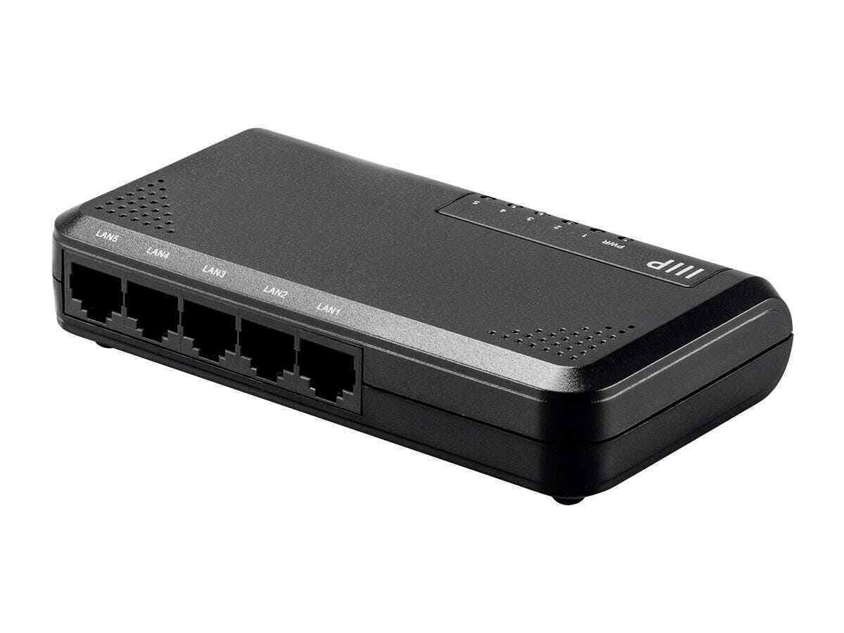 Monoprice 5-Port 10/100/1000 Mbps Unmanaged Gigabit Ethernet Switch