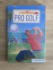 Vintage Commodore 64/128 CALIFORNIA PRO GOLF, Floppy Disk - Mastertronic NEW picture