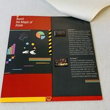 Vintage 80s Koala Pad Tablet Sales Brochure Booklet Advertising Letter Atari picture