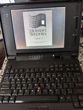 IBM Vintage Laptop PS/Note 425 Laptop Thinkpad 350 Working With Paperwork picture