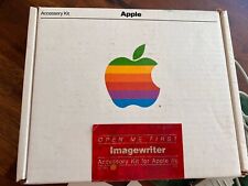 Vintage Apple IIC Imagewriter Printer Accessory Kit 590 0191 A Cord Disk picture