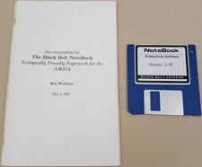 NoteBook v1.10 ©1992 Black Belt Systems Productivity Software fo Commodore Amiga picture