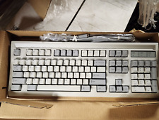 Vintage NMB Technologies MICRON RT101 Clicky Keyboard PS/2 Retro RARE NEW NEC picture