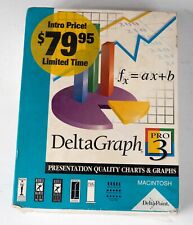 Vintage Delta Point DeltaGraph Pro 3 for Macintosh NEW NOS ST534B2 picture