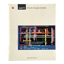 Apple II A touch of AppleSoft BASIC Tutorial Manual VTG 1986 #10 picture