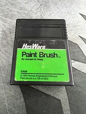 Paint Brush Vintage Software Cartridge for Commodore 64 & 128 HES WARE Untested picture
