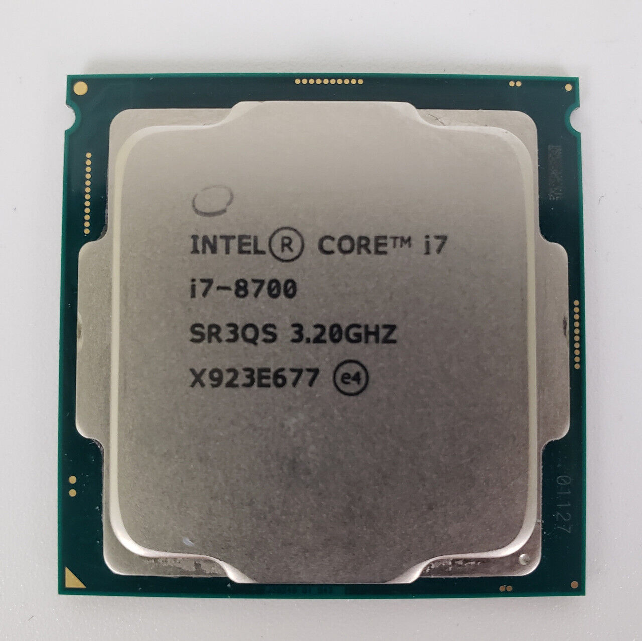 Intel Core i7-8700 SR3QS 3.20GHz Processor | Grade A