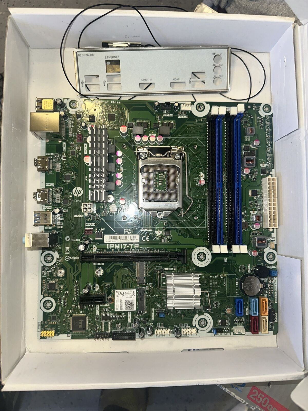HP Envy IPM17-TP Intel LGA1151 Desktop Motherboard w/ I/O Shield 799926-001