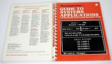 Guide To Systems Applications by Grillo & Robertson 1982 Vintage Computing picture