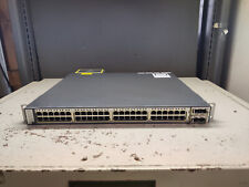 Cisco Catalyst 3750-E WS-C3750E-48PD-EF 48-Port PoE Network Switch w/ CVR-X2-SFP picture
